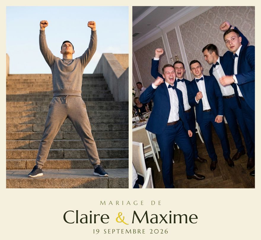 La pose de Rocky rejouée par des invités