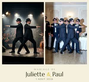La pose des Blues Brothers rejouée par des invités
